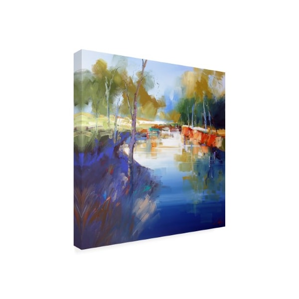 Craig Trewin Penny 'Morning At Cobram' Canvas Art,35x35